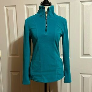 Calvin Klein Performance Women’s Long Sleeve Athletic Light Blue Jacket Size S